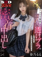 【VR】【8K】ゲリラ豪雨で濡れ髪・透けブラの幼馴染と、見つめ合い温め合った密着中出しSEX 春乃るる